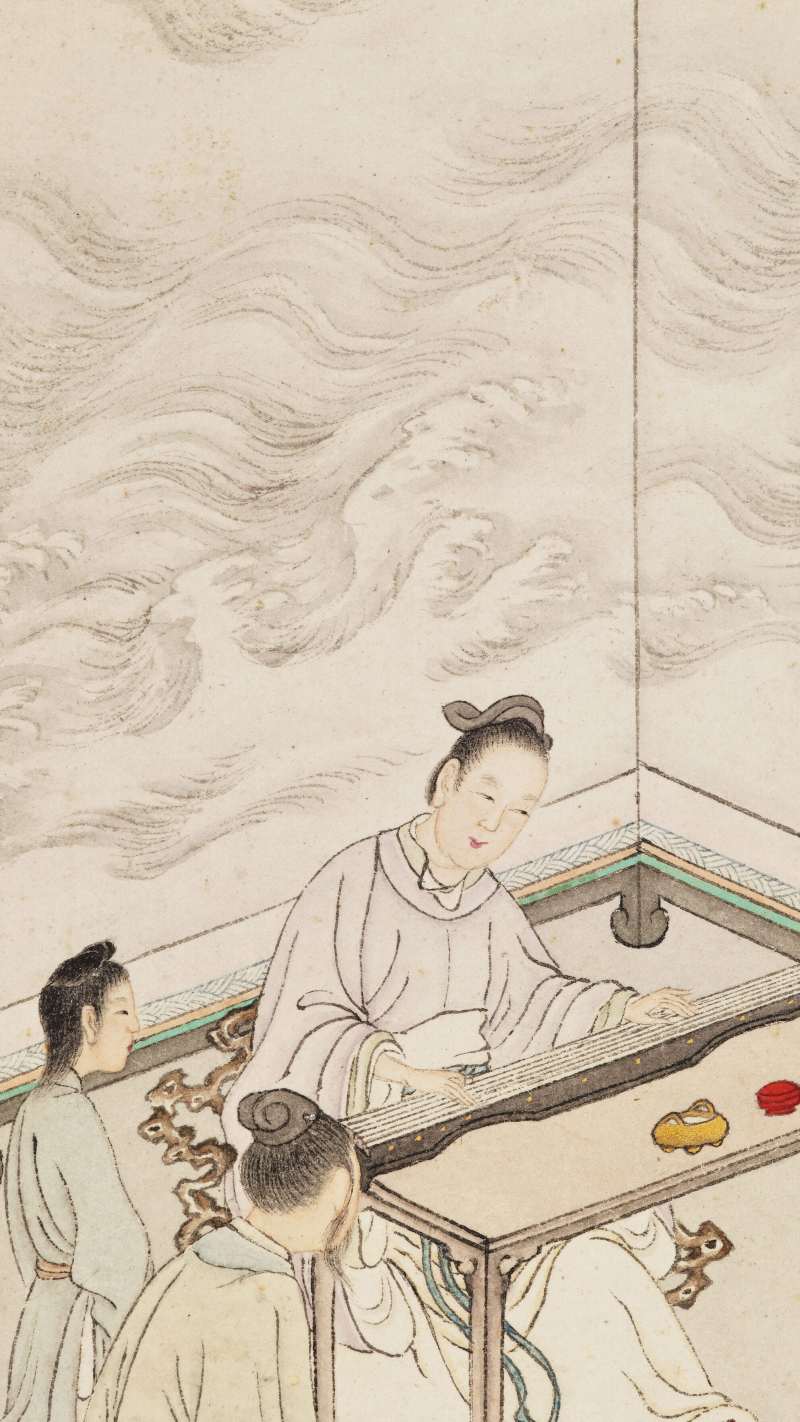 王树榖、吴求 题神仙图册 - 图16