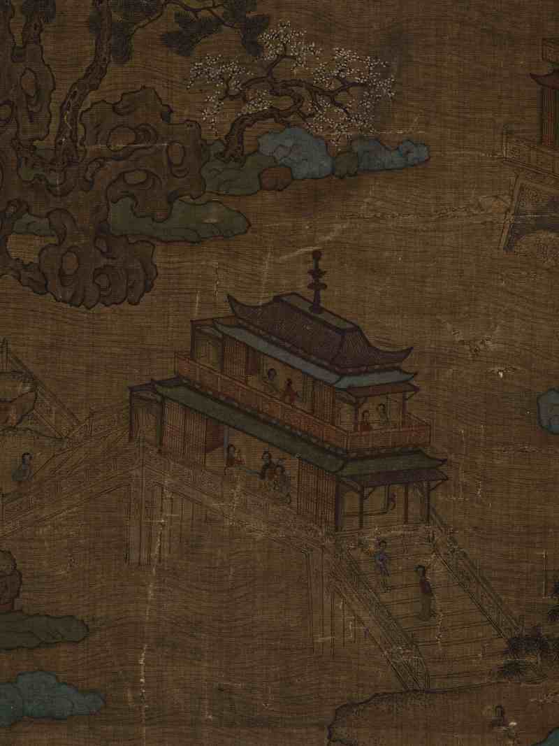 佚名 游春图 - 图12