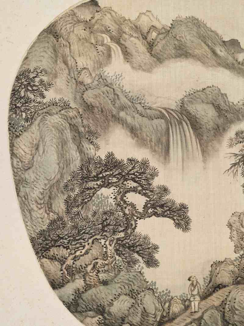 癸酉（1813年）作 汪圻（款）、姜壎、金雯 山水人物六帧 - 图13