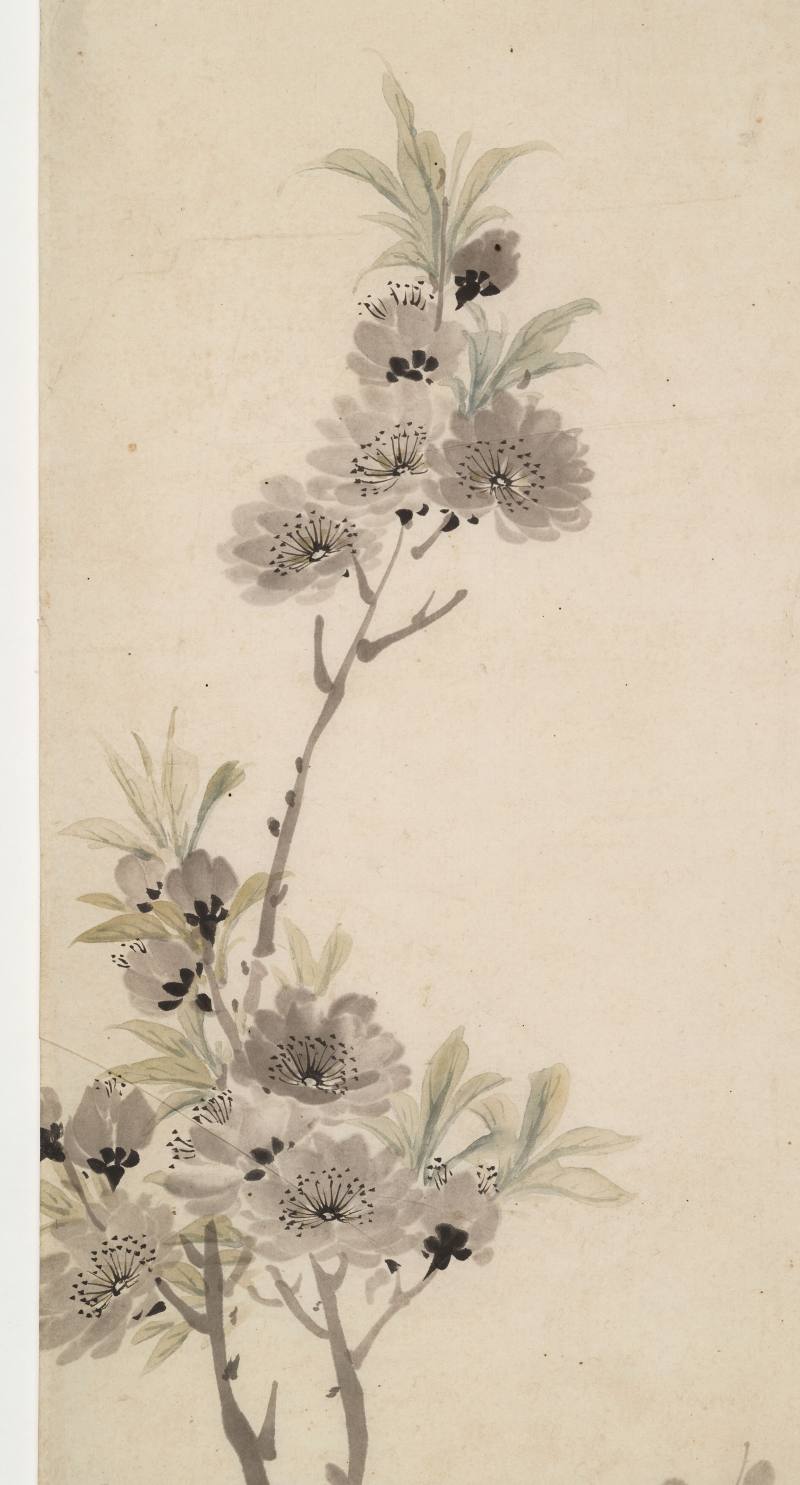道光甲辰（1844年）作 张熊 桃花春艳 - 图14