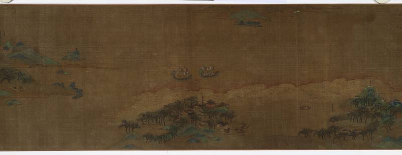 胡廷晖（款） 养拙轩八景图卷 - 图7