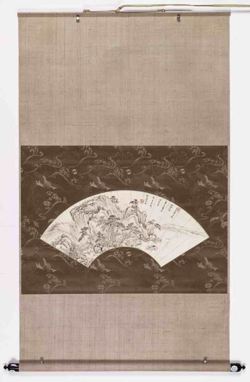 己巳（1689年）作 徐枋（款） 清江访友 - 图2
