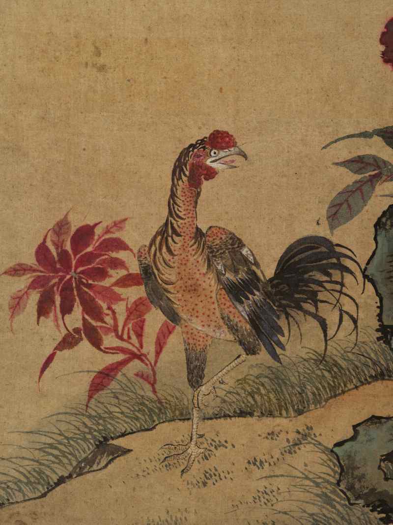 童原 写生花鸟册 - 图11
