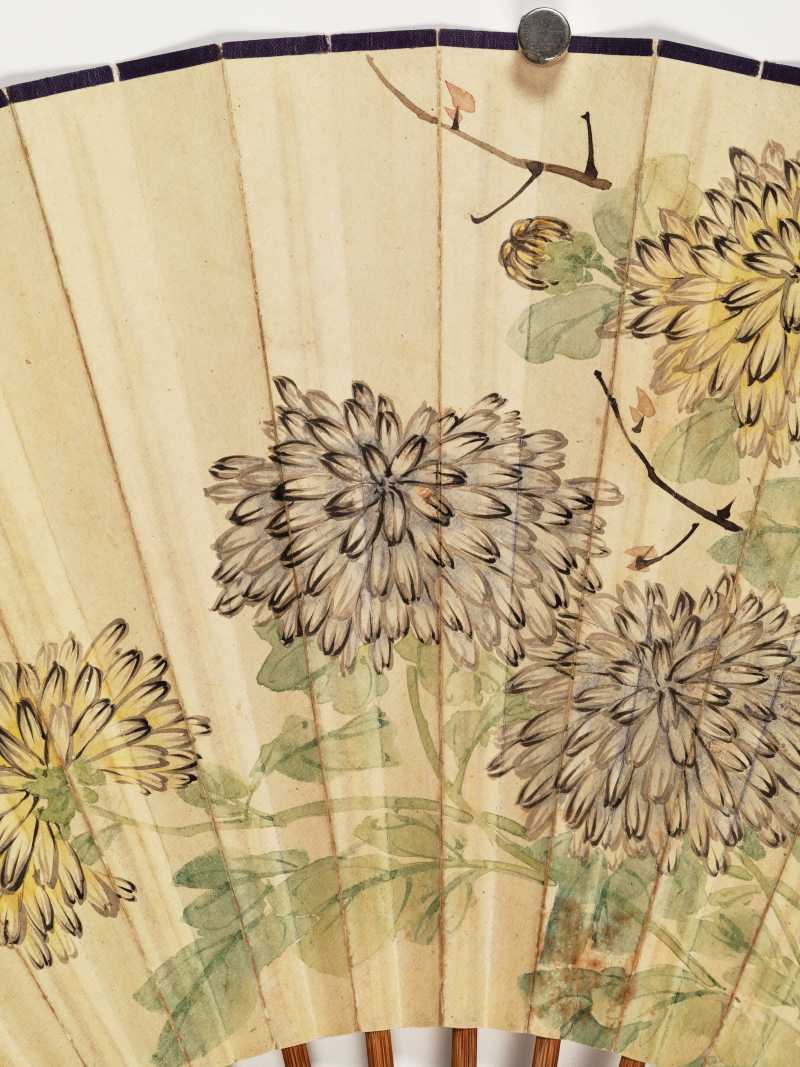 汪琦、方岩 菊花·篆书陆游诗 - 图5