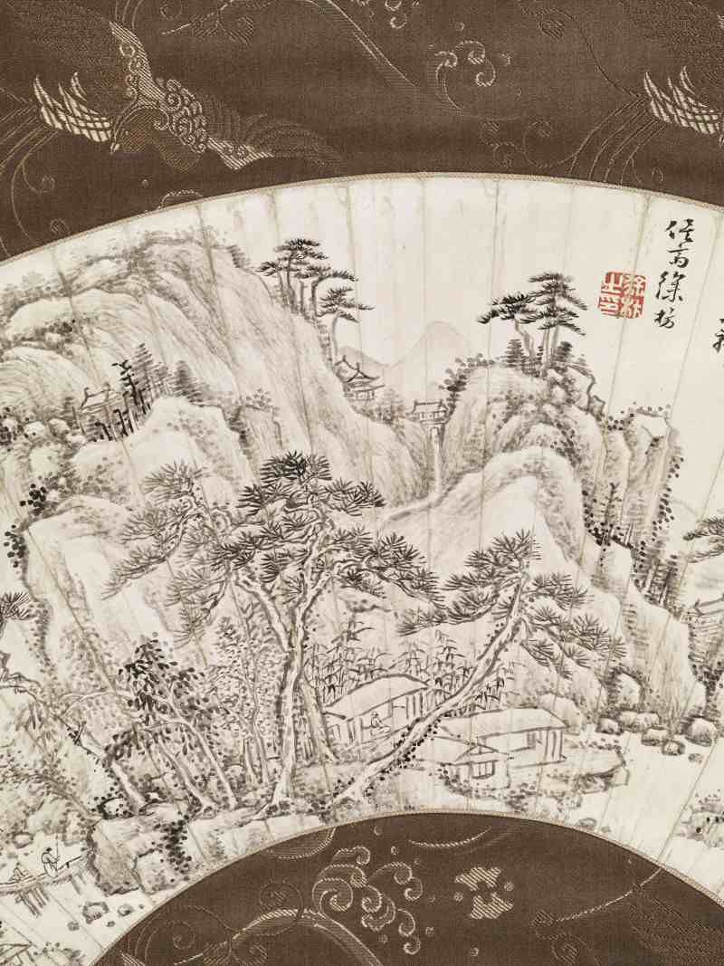 己巳（1689年）作 徐枋（款） 清江访友 - 图3