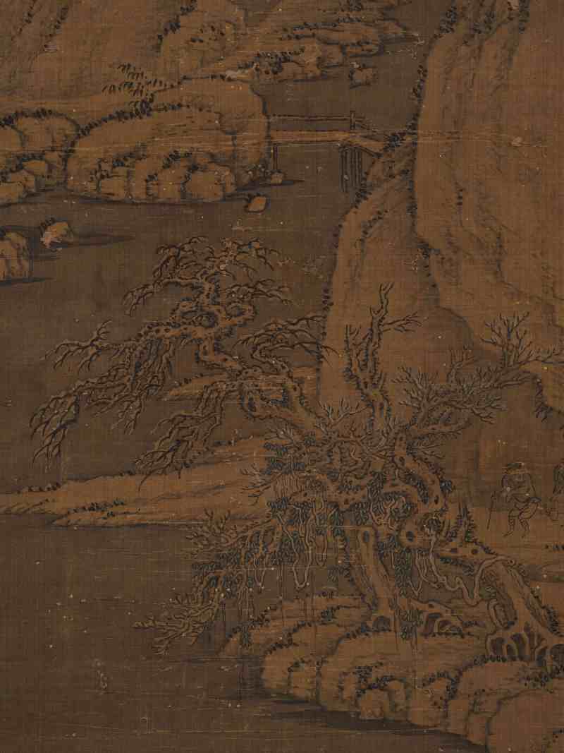 乾隆乙亥（1755年）作 沈锦 雪岩沽酒 - 图7