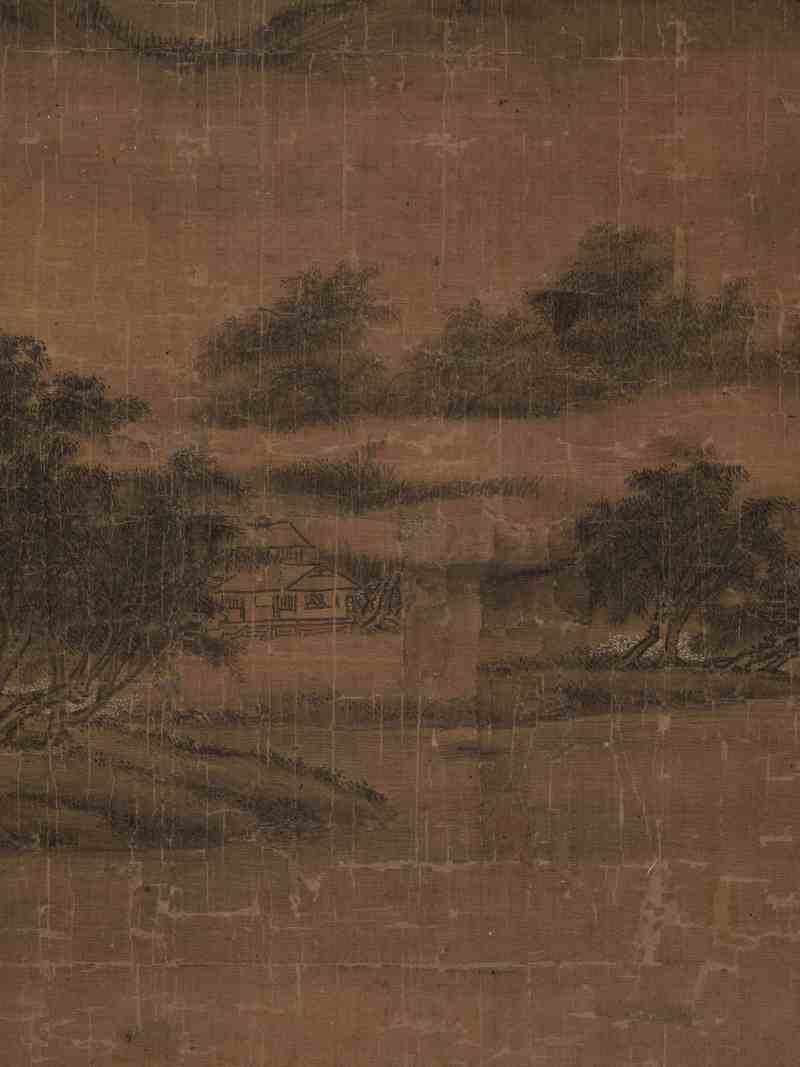 江参(款) 江南春雨图 - 图4