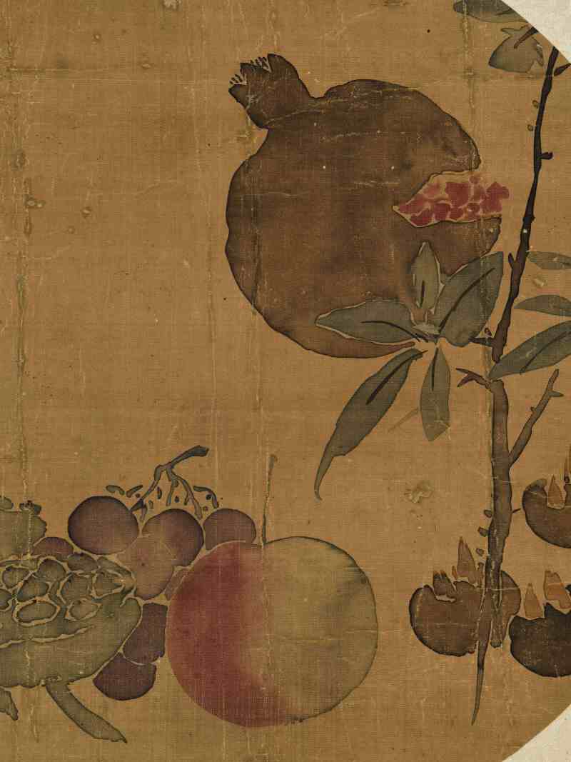 戊辰（1868年）作 胡公寿、姚元之 花卉二帧 - 图4