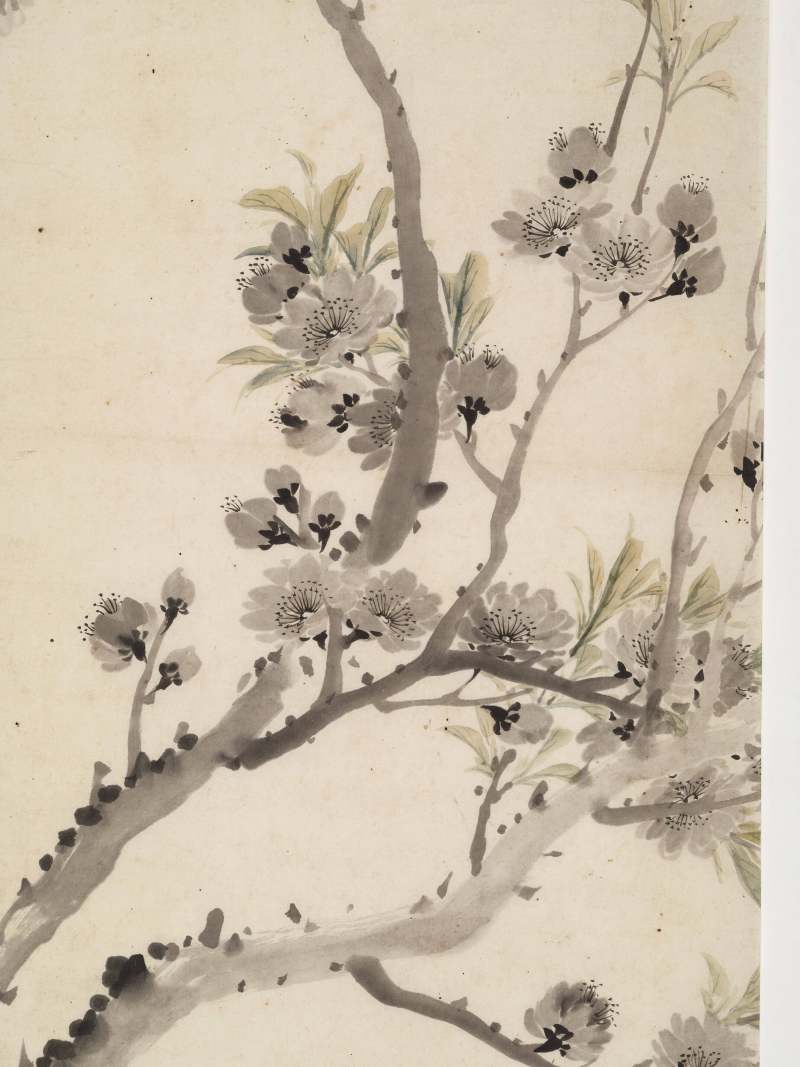 道光甲辰（1844年）作 张熊 桃花春艳 - 图16