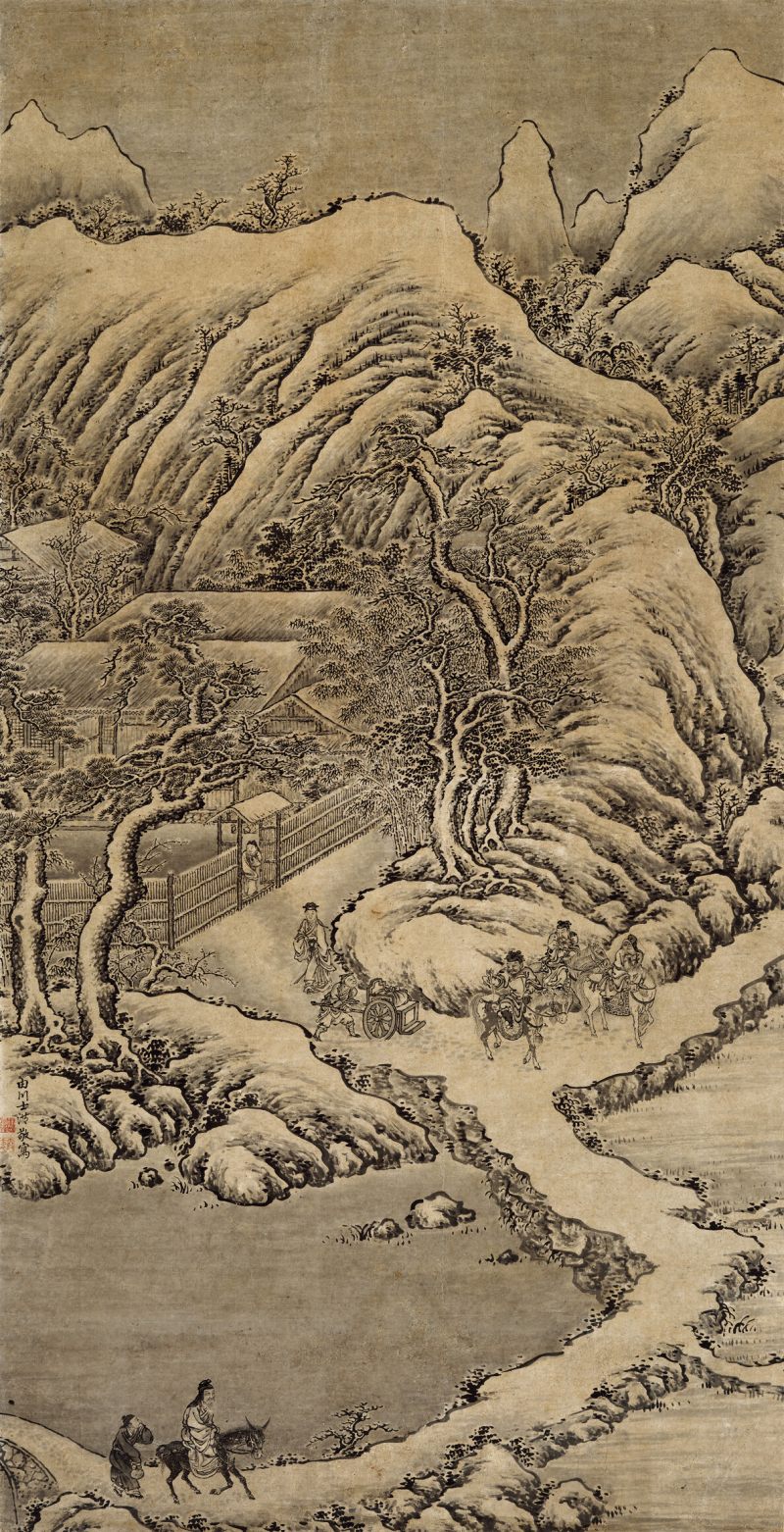 徐士洪（款） 三顾茅庐