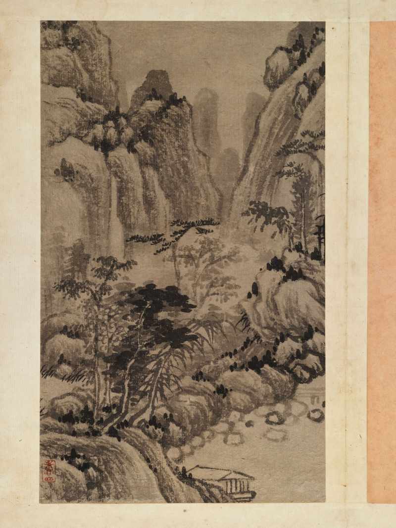 恽本初（款） 山水册 - 图7