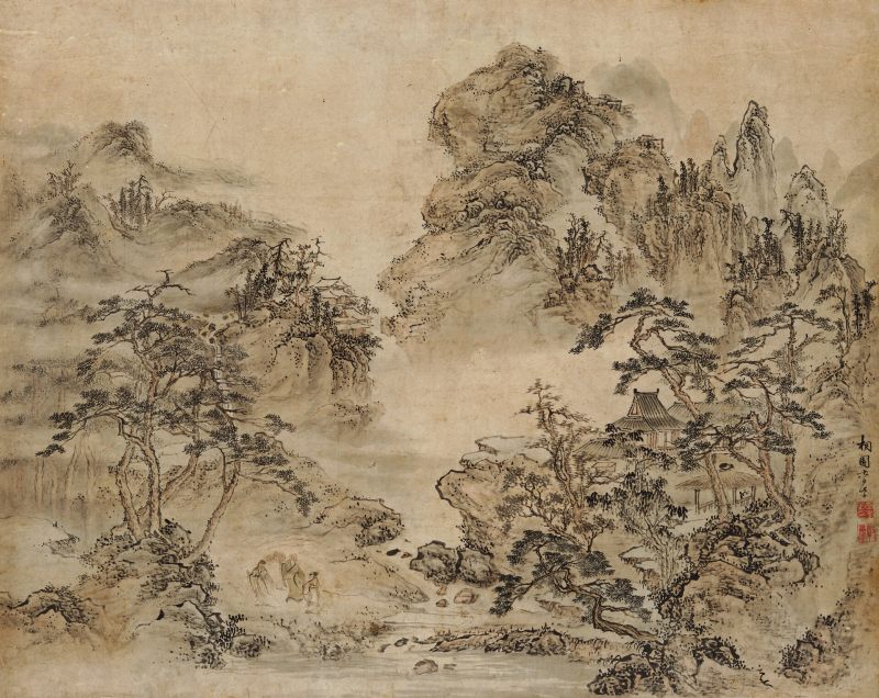 李孝 虎溪三笑