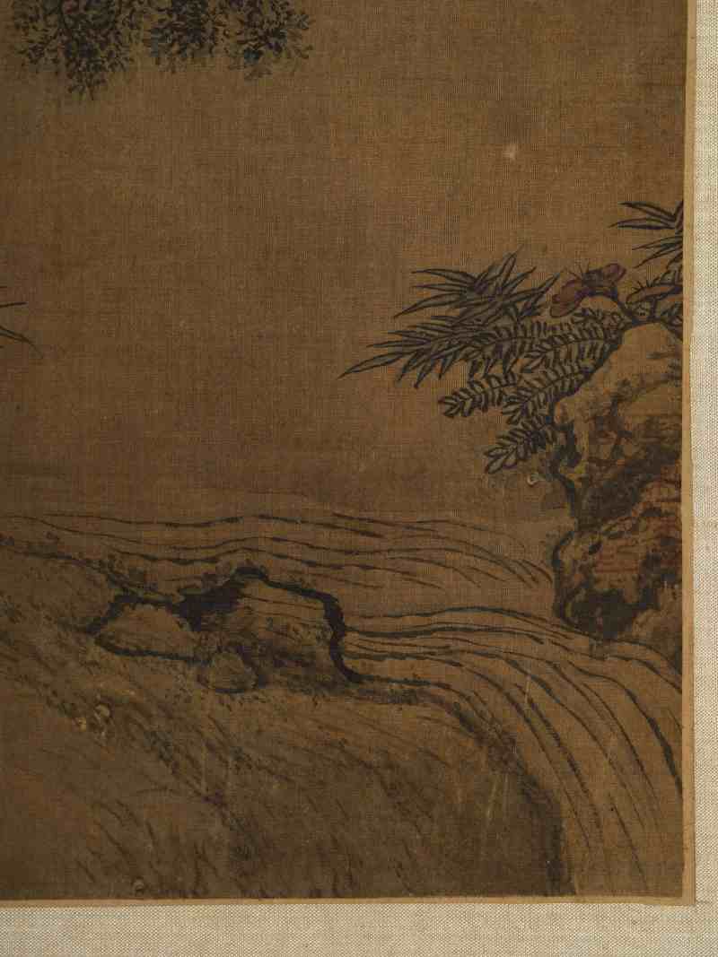 钱选（款） 松柏双鸦 - 图9