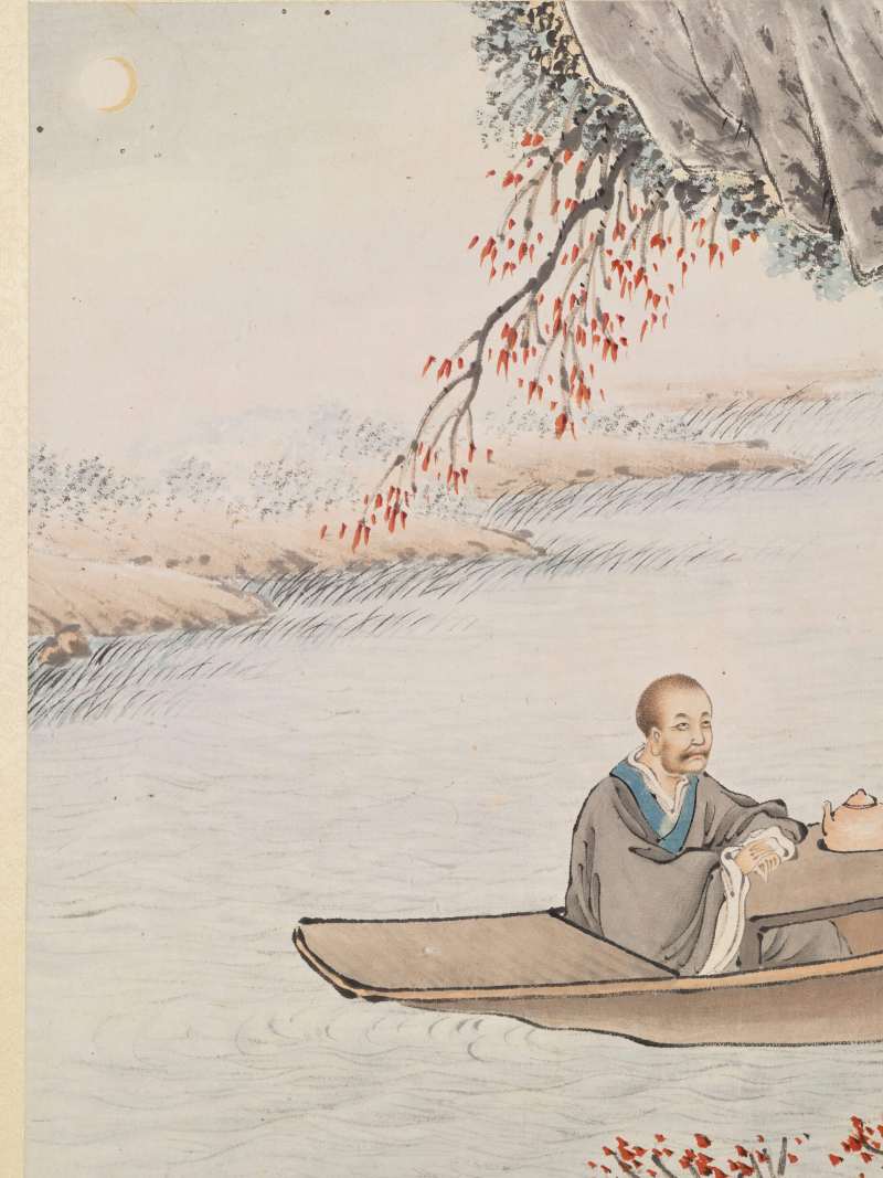 光绪戊戌（1898年）作 宋洛、陆恢、汪谦 人物三帧 - 图3