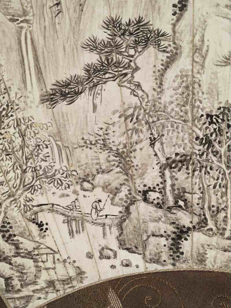 己巳（1689年）作 徐枋（款） 清江访友 - 图5