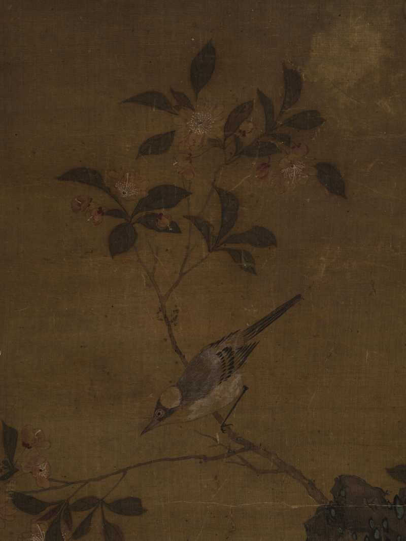 乙卯（1699年）作 陈书（款） 山雀芙蓉 - 图14