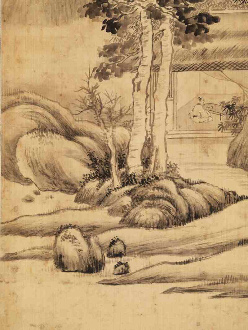 戴熙（款） 小庄清夏图 - 图7