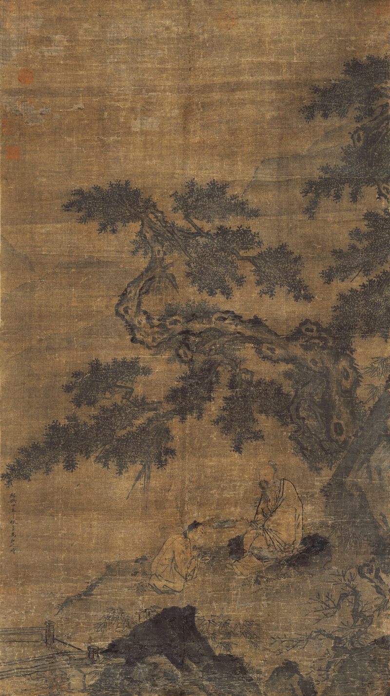 马和之（款） 圯桥进履图