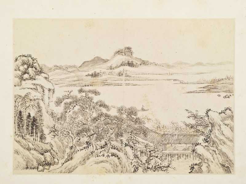 庚子（1780年）作 陆遵书 仿宋元山水册 - 图13