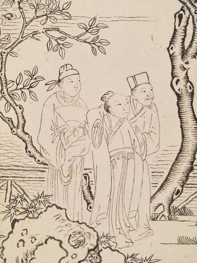 焦秉贞（款） 人物故事图册 - 图21