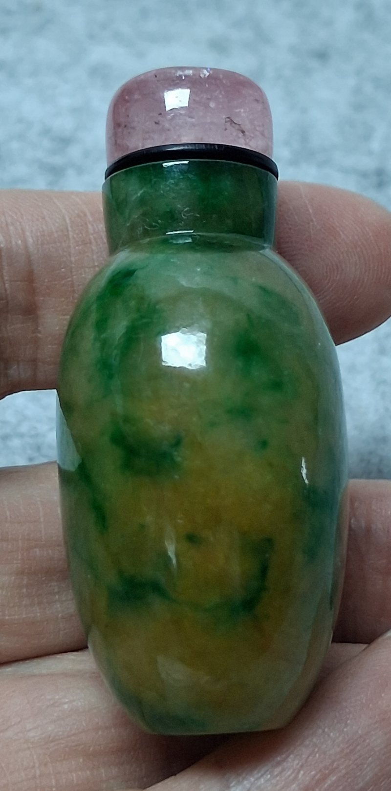 清乾隆翡翠煙壺 - 图5