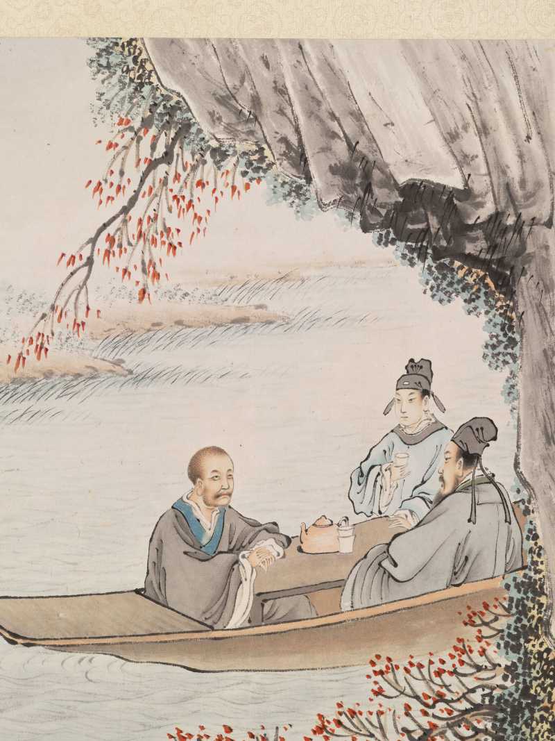 光绪戊戌（1898年）作 宋洛、陆恢、汪谦 人物三帧 - 图4