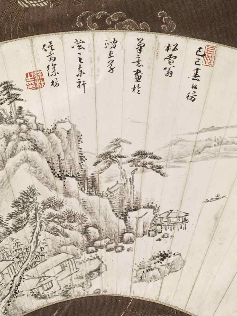 己巳（1689年）作 徐枋（款） 清江访友 - 图7