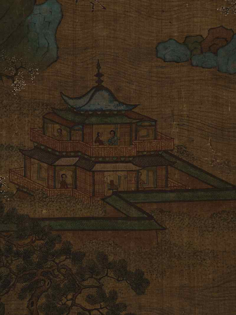 佚名 游春图 - 图14