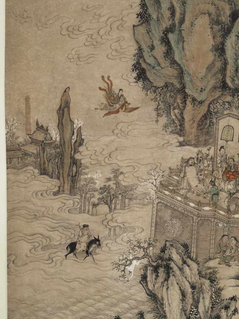 同治壬申（1872年）作 杨得霖 群仙拱祝图 - 图8