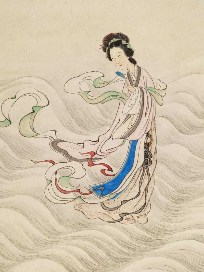 王树榖、吴求 题神仙图册 - 图22
