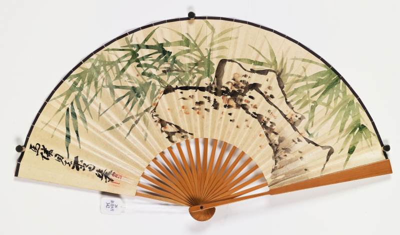 己未（1979年）作 谢稚柳、郭怡孮 湖石翠竹·东谷春风 - 图8