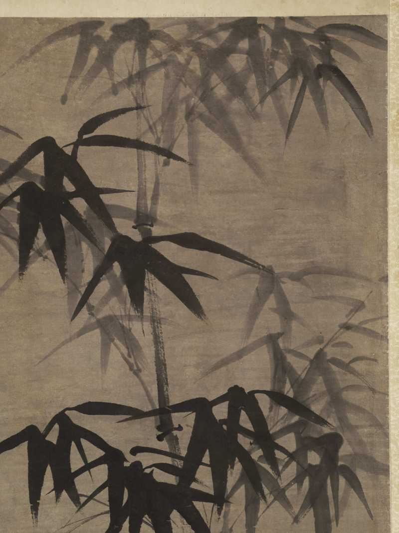 辛未（1691年）作 石涛（款） 双清 - 图4