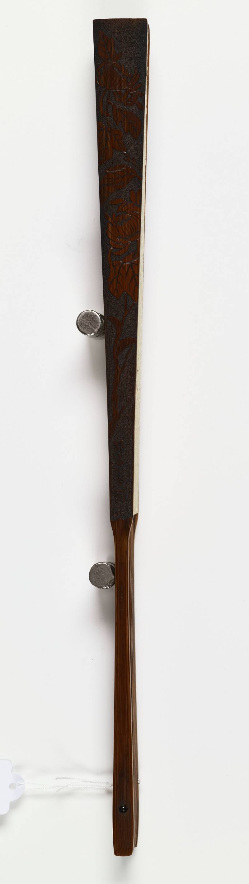 甲申（1944年）、戊戌（1898年）作 郑元素、沙馥等 花鸟成扇两柄 - 图24