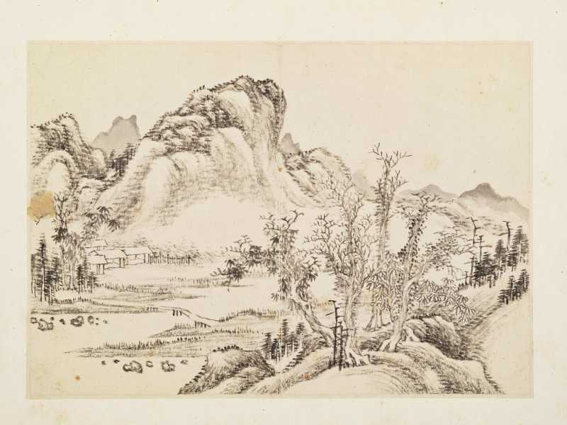 庚子（1780年）作 陆遵书 仿宋元山水册 - 图16