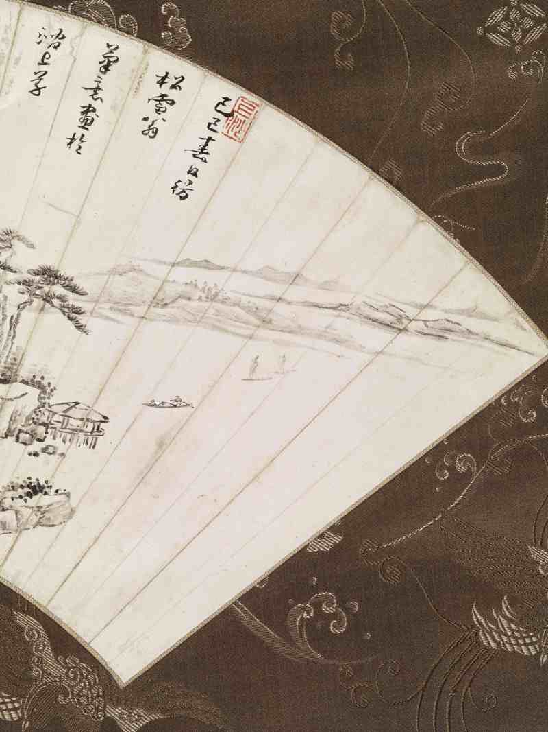 己巳（1689年）作 徐枋（款） 清江访友 - 图8