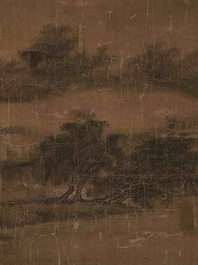 江参(款) 江南春雨图 - 图7