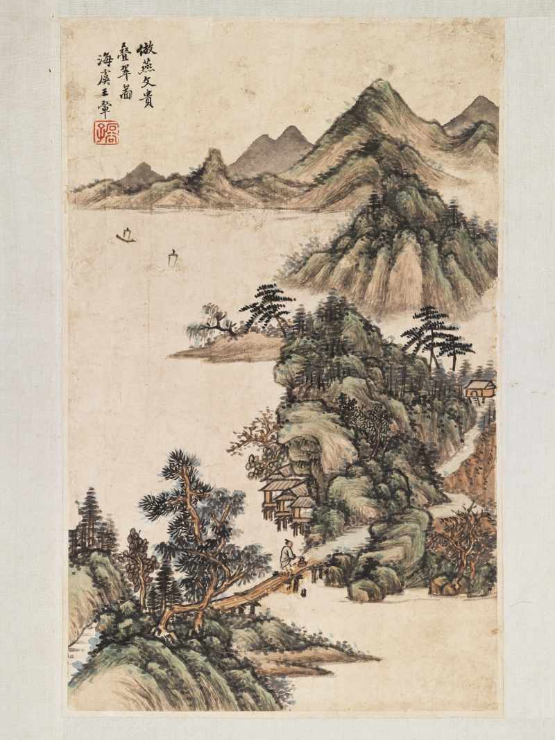 庚寅（1710年）作 王翚（款） 山水册 - 图37