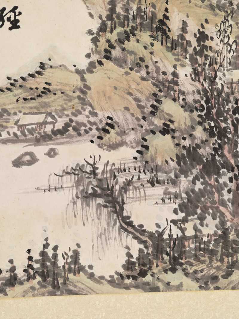 乙亥（1875年）作 陈若木、程庭鹭、胡铁梅等 山水人物七帧 - 图29