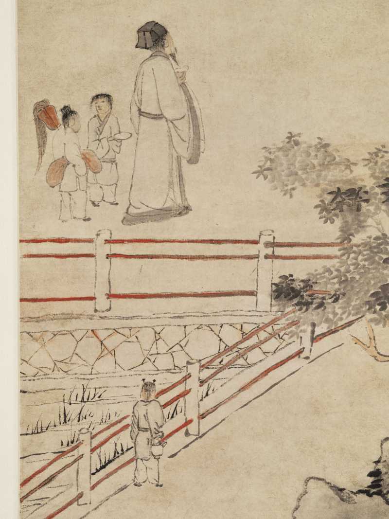 乙未（1775年）作 管希宁 东坡吟咏图 - 图6