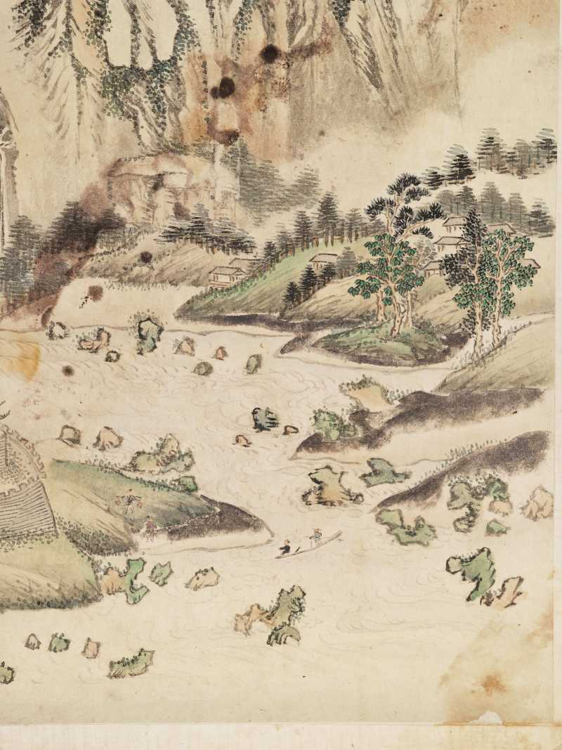 黄向坚（款） 云川十二景 - 图21