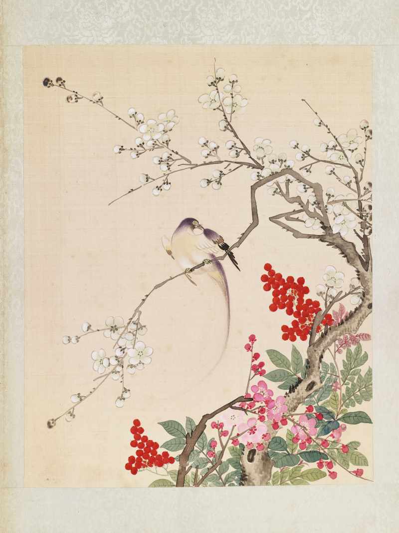 丁酉（1897年）作 梁德润、孙毓汶 花卉草虫册 - 图21