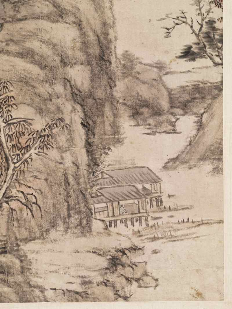 雍正庚戌（1730年）作 方士庶 江畔人家 - 图9