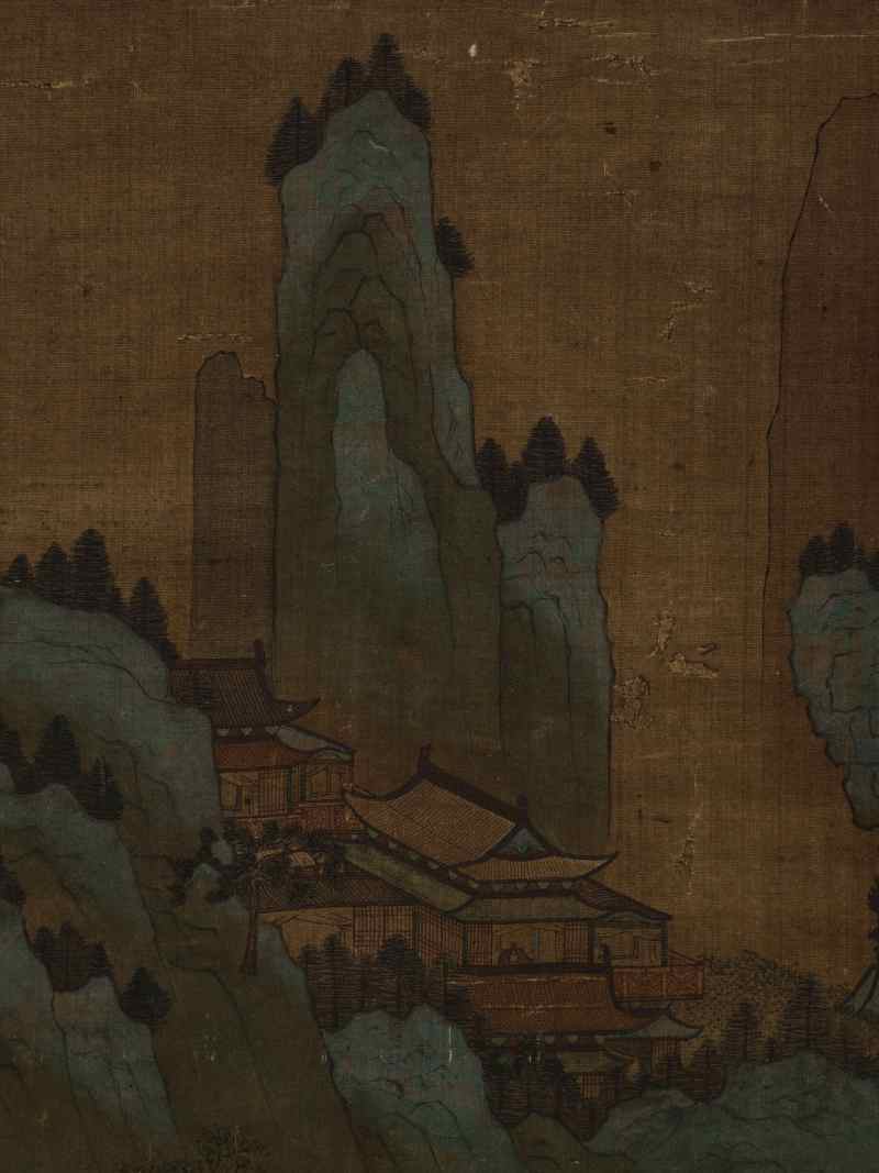 佚名 游春图 - 图17