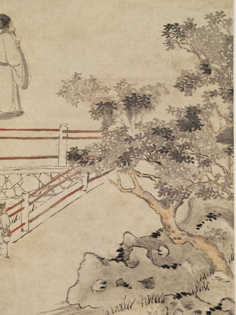 乙未（1775年）作 管希宁 东坡吟咏图 - 图7