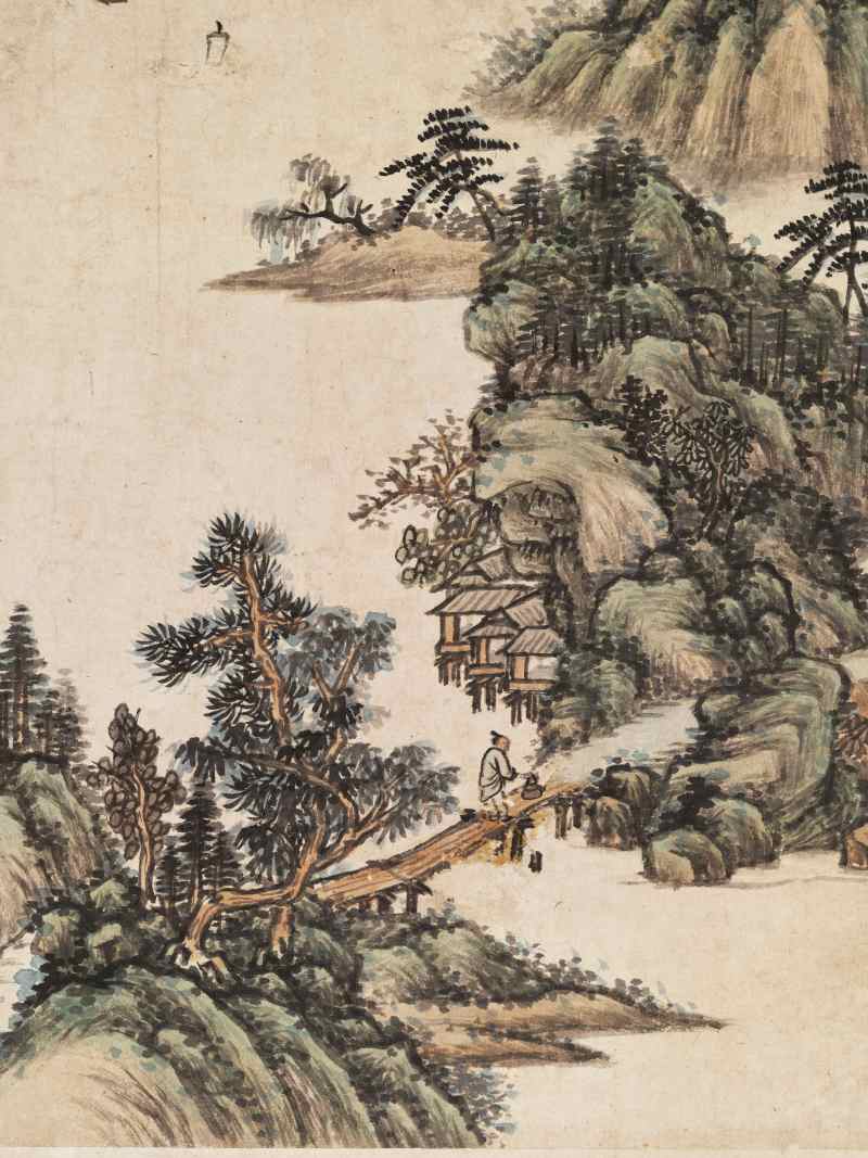 庚寅（1710年）作 王翚（款） 山水册 - 图38