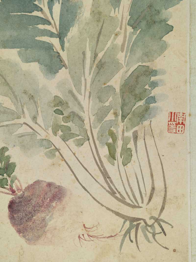 恽寿平（款） 花卉四帧 - 图15