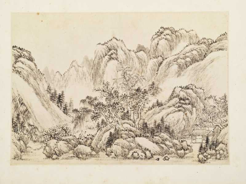 庚子（1780年）作 陆遵书 仿宋元山水册 - 图17