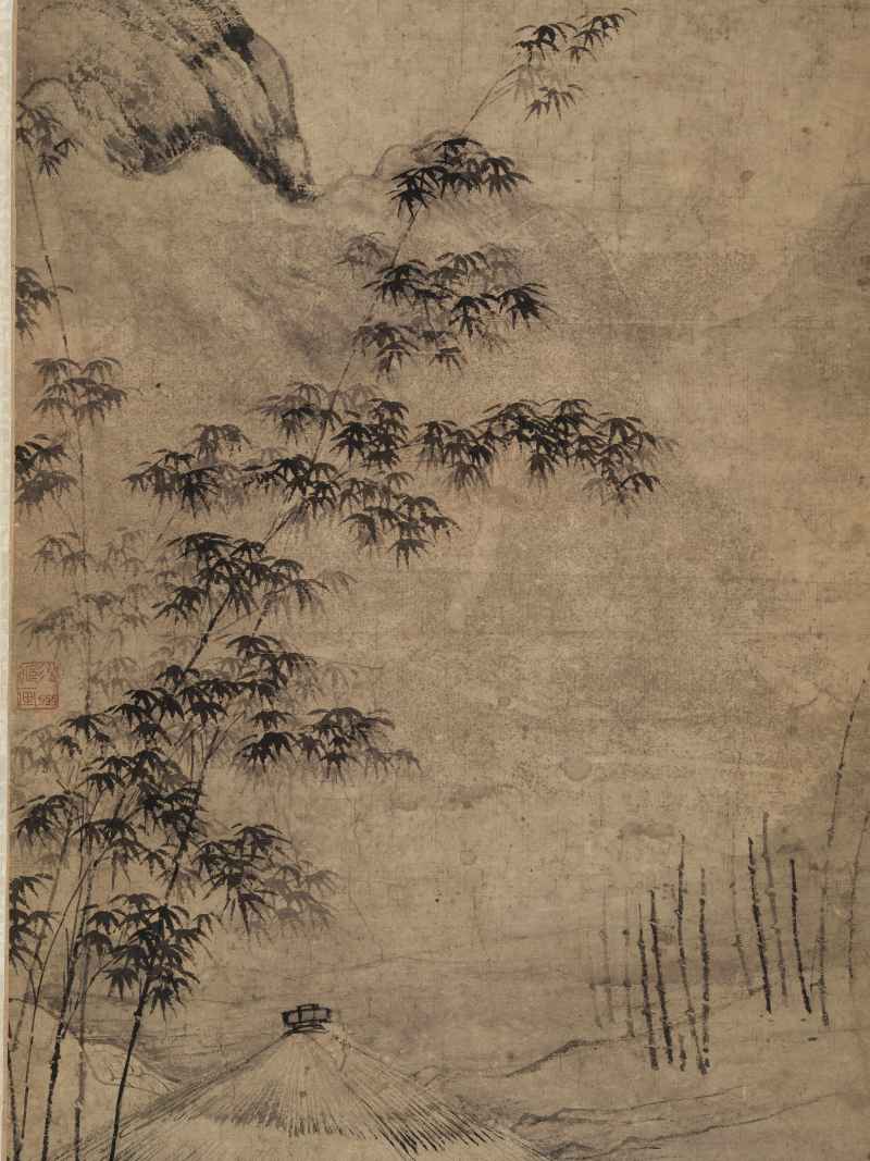 唐寅（款） 赏溪图 - 图4