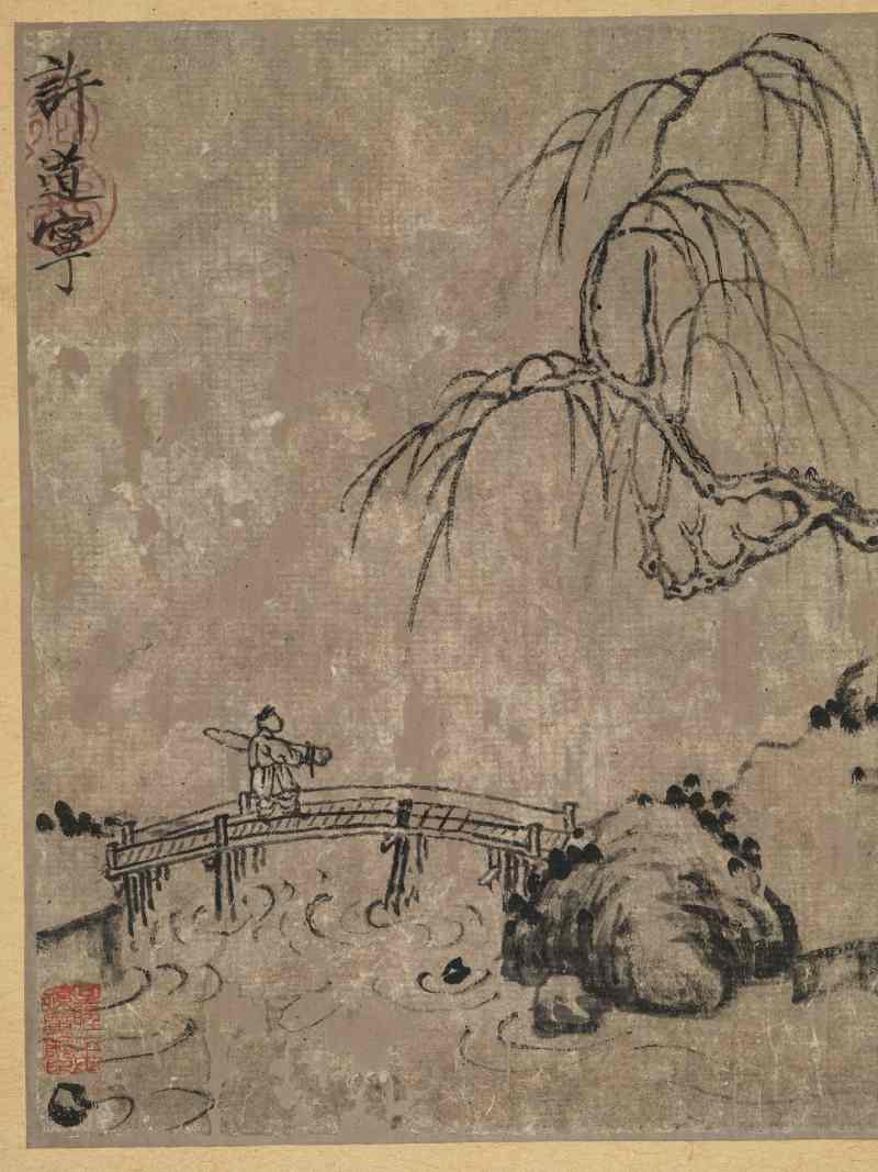 许道宁（款） 行旅图 - 图3
