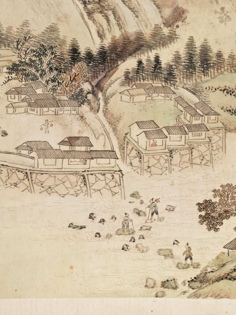 黄向坚（款） 云川十二景 - 图33